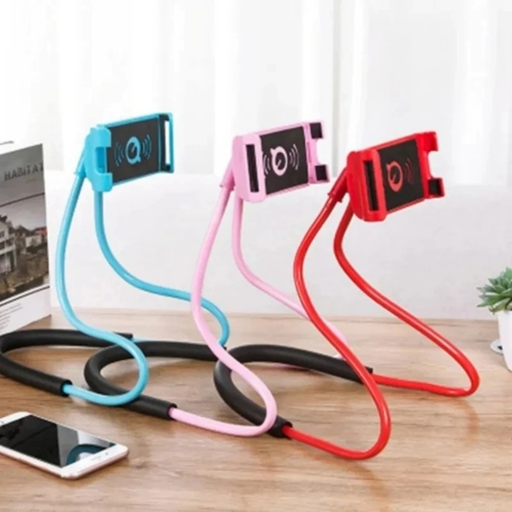 Taco Stand Holder - ユニバーサルネックハンギング携帯電話ホルダー、iPhone、Samsung、Xiaomi、Huaweiスマートフォン用動画撮影スタンド
