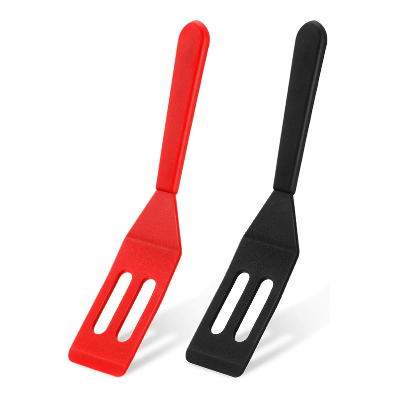 Okonomiyaki Spatula - シリコンフライパンシャベルブラウニーサービングスパチュラテフロン加工クッキースパチュラパンケーキエッグステーキシャベル耐熱ベーキングスパチュラ