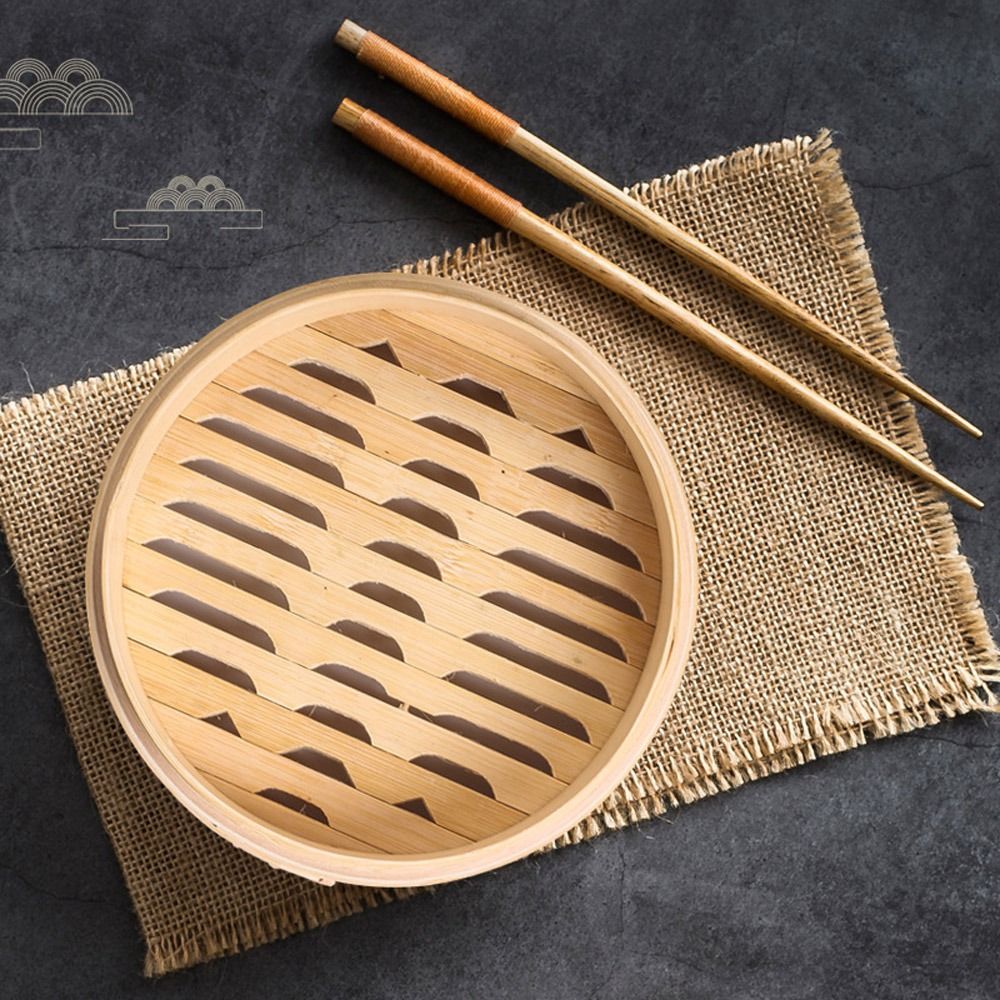 中華蒸し器 竹製蒸し器 蓋付き 点心調理用蒸し器 餃子蒸し器 - Bao Steamer Bamboo のレビューと価格
