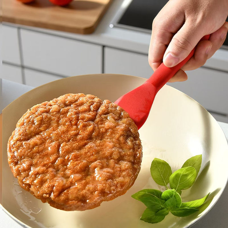耐熱シリコンミニスパチュラ、ノンスティックパン対応、卵焼き、 - Okonomiyaki Spatula のレビューと価格