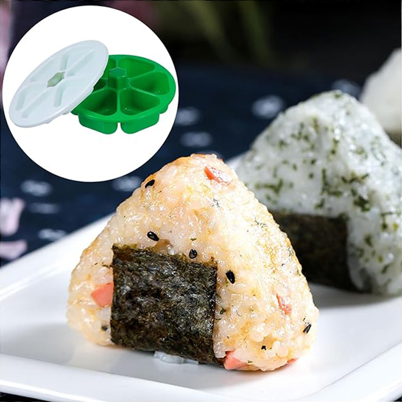 6 in 1寿司メーカーボックスおにぎり型三角寿司型ご飯ボー - Spring Roll Wrapper のレビューと価格