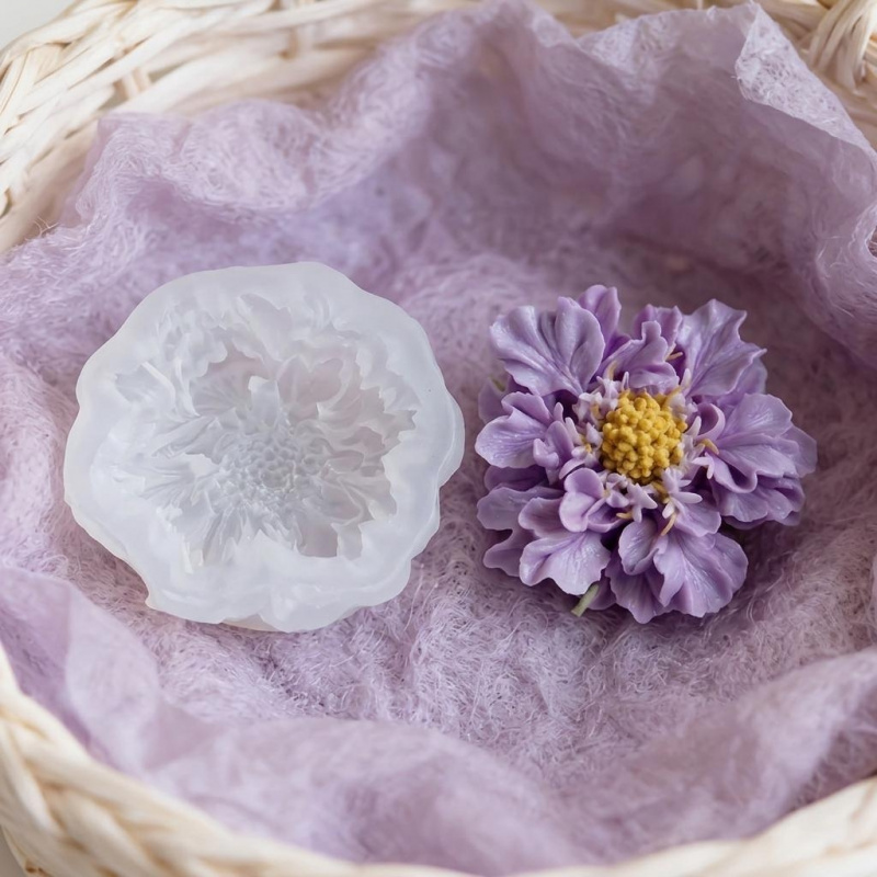 1つの夢のような青い鉢植えの花のシリコンモールド、DIYアー - Potsticker Mold のレビューと価格